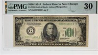 1934A $500 Federal Reserve Note VERY FINE