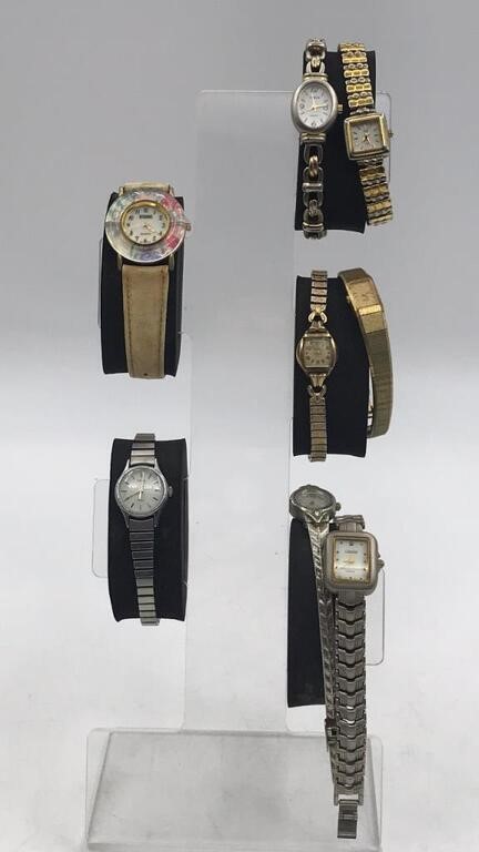 8 Watches - Unknown If Work