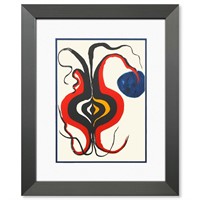 Alexander Calder- Lithograph "DLM156 - BULBE"