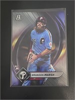 Brandon Marsh Bowman Platinum Rookie Card