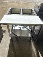 2 well steam table 208v  (2017)