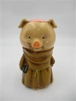 Vintage Japanese  Friar Pig Lego Piggy Bank