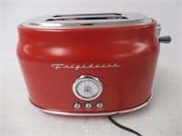 "As Is" Frigidaire ETO102-RED Retro Wide 2-Slice