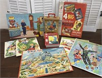 Vintage puzzles, including 1964–1965 World’s