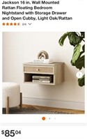 WALL MOUNT NIGHTSTAND (NEW)