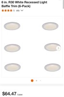 RECESSED LIGHT (OPEN BOX, NEW)