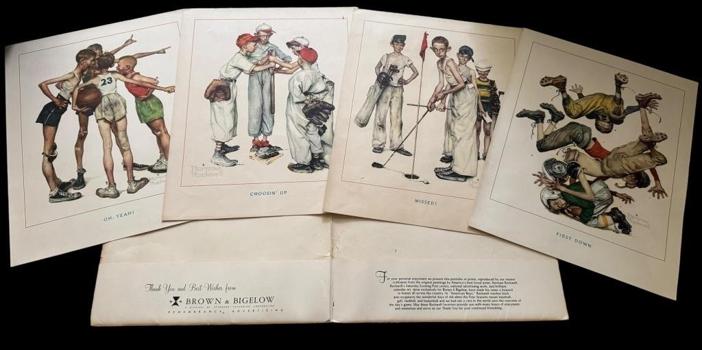 American Boys By Norman Rockwell Prints