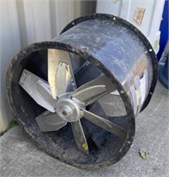 DAYTON Tubeaxial Fan: Clean Air, 24 in Blade, 50