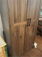 wood type cabinet 72" x 16" deep x 32" wide