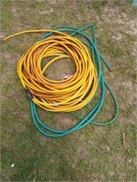 100 plus foot of water hose