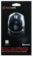 Blackweb 6-Button Wireless Bluetooth Mouse