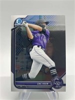 Zac Veen 2022 Bowman Chrome