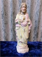 Bisque Religious Statuette