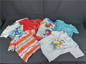 (6) 2T T-shirts: [H&M, Disney & More] Boy