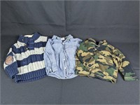 (3)Longsleeves & Sweater: [BabyGap, etc.] Boy