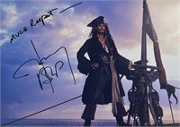 Autograph COA Pirates of the Caribbean Photo