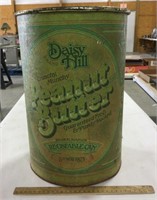 Baliono Daisy Hill Peanut Butter metal can 15in