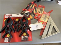 NEW SAW BLADES, CLAMPS AND SPEED SQUARE