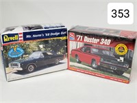 '68 Dodge Dart & '71 Dodge Duster 340 Model Kits