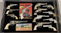 Collection of Vintage Cap Guns