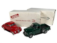2 Danbury Mint Boxed 1:24 Vehicles