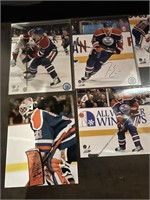 Edmonton Oilers Photo Lot