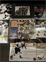 Edmonton Oilers Photo Lot & 1984 Calendar