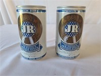 2 JR Ewings Beer Cans
