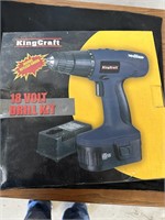 King craft 18 volt drill