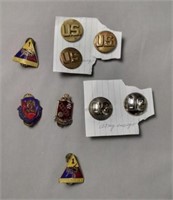 8 Military pins
