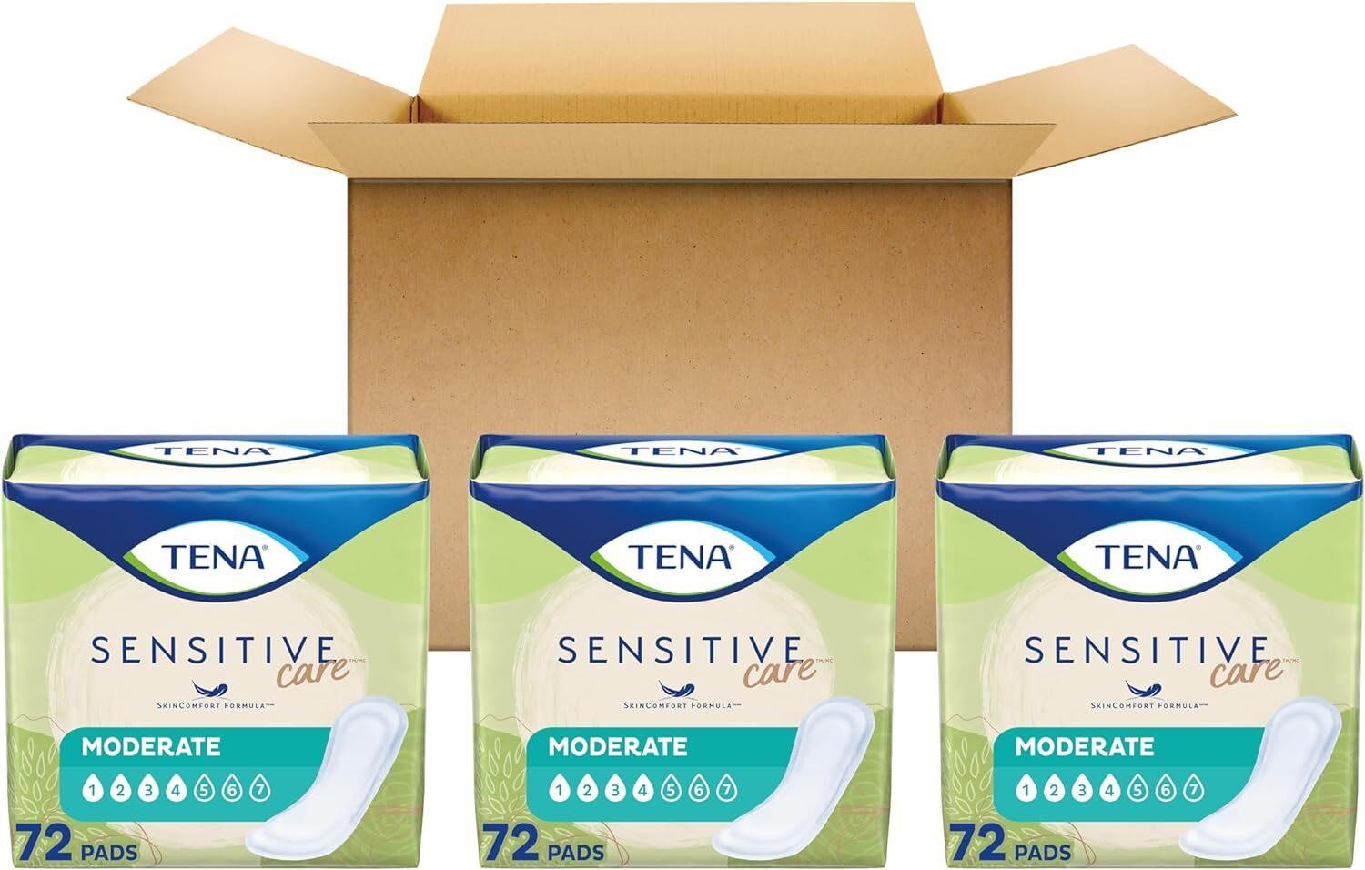 TENA Incontinence Pads  Long - 216 Count