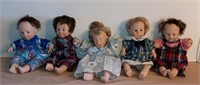 5 Cute Porcelain Dolls