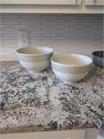Set of 2 mixing bowls David Jones Home Stineware