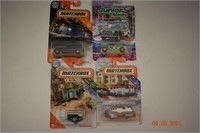 4- Assorted Matchbox Cars