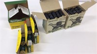 12 Ga Remington shotgun shells, 3 full boxes