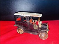 Vintage Tin Touring Car Toy