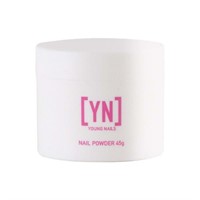 Young Nails False Nail Powder, Xxx White, 45g