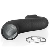 AC Infinity Flexible 4" Aluminum Ducting,