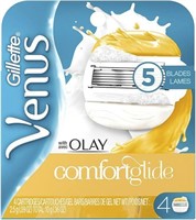 Gillette 4-Pk Venus ComfortGlide Blad Refills w/