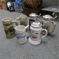 Lot of Assorted Beer Steins