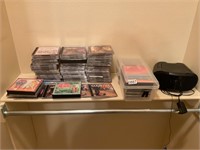 CD player and CD’s- Moslty Country