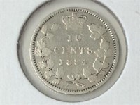 1894 (vg) Canadian Silver 10 Cent