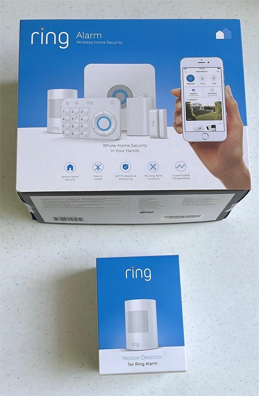 Ring Alarm System with Motion Detector