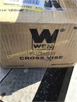 NEW WEN 3.5" CROSS VISE