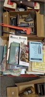 Gun and hunting manuals 
**IN BASEMENT