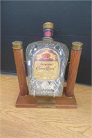 Crown Royal Bottle & Stand