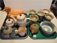 Tea Set, Nesting Hen cooker, Candle holder,
