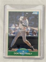 Don Mattingly Baseball Card