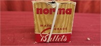 Norma .308 220 gr round Nose Cartridges, Qty 75