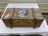 Wood Heathen Nation Western Strong Box